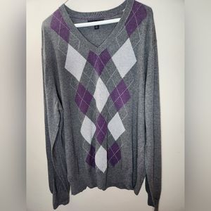 Argyle Banana Republic Sweater size XL